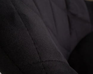 Стул барный DOBRIN LOGAN BLACK (черный велюр (MJ9-101)) 2 шт