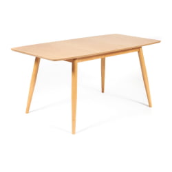 Стол раскладной Pavillion (Павильон) основание бук, столешница мдф, 80x120+40x75см, Натуральный