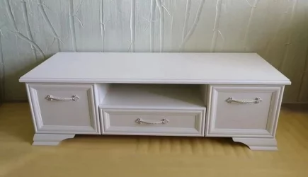 Тумба под ТВ Грация 1500 Белый