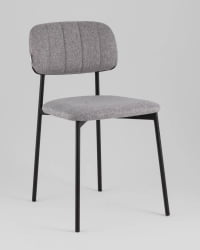 Стул Майло рогожка серый