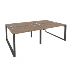 Рабочая станция на О-образном м/к ONIX O.MO-D.RS-4.2.7 Дуб Аризона/Антрацит