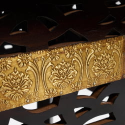 Столик Secret De Maison FUMO ( mod. ND-027) дерево манго, 38x46, этническая роспись