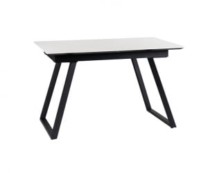 Стол Пеле раздвиж. 140-180 Светлый мрамор/Бабочка