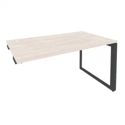 Стол-приставка на О-образном м/к к опорным элементам ОНИКС О.МО-СПР-3.8 Денвер Светлый/Антрацит / ONIX O.MO-SPR-3.8