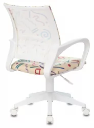 Кресло детское Бюрократ KD-W4/Sticks 02