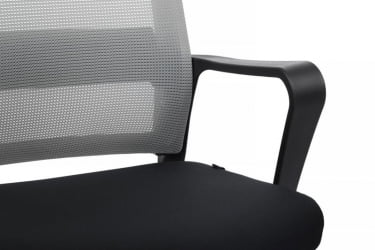 Кресло Минт РCХ М1029МБЕ Серый/Черный / Mint RCH M1029MBE