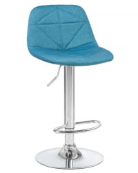 Стул барный DOBRIN DINA (синий) 2 шт