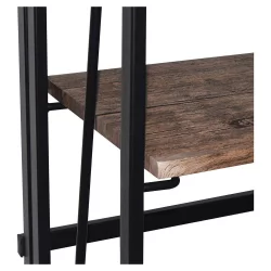 Стеллаж BRABIX LOFT SH-001 Мореный дуб