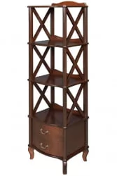 Этажерка Джульетта-3 Орех