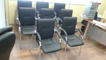 Кресло посетителя CHAIRMAN 850 Terra 118 черный