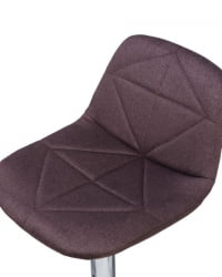 Стул барный ДОБРИН ДИНА (коричневый) 2 шт / DOBRIN DINA