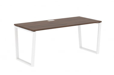 Стол письменный EDIS EVST 1780 Дуб Денвер темный Белый