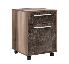 Современная тумба B-TONE BTN36130242 Вяз Бетон темный