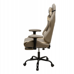 Кресло 896 KINGQUEEN, цвет светло-серый/бежевый 896-lgray-beige