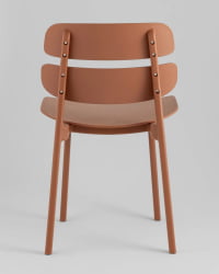 Стул Tony пластик коричневый