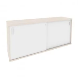 Шкаф-купе приставной / опорный ONIX O.SHKO-3.8 Денвер Светлый/Белый