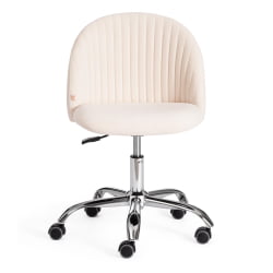 Кресло MELODY флок , молочный, 4