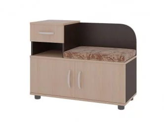 Тумба в прихожую Аврора Дуб млечный / Венге_76638