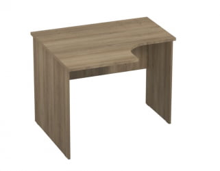 Стол компьютерный угловой Р.РС-10 (левый) Ясень темный