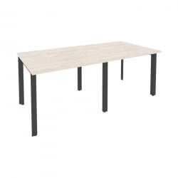 Стол переговорный (2 столешницы) ONIX O.MP-PRG-2.1 Денвер Светлый/Антрацит