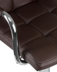 Стул барный DOBRIN KRUGER ARM (коричневый) 2 шт
