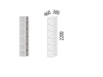 Стеллаж в детскую Аляска 501.05