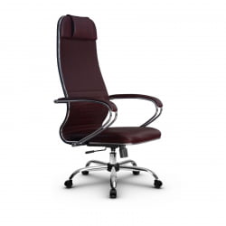 Кресло руководителя Metta L 1m 38K2K Комплект 7 Темно-бордовое