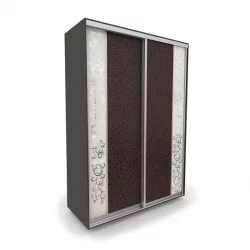 Шкаф-купе 2-х дверный Акцент-Вера КС 1000х600 Венге