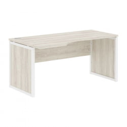 Стол письменный левый XTEN-QP XQPCET 169 L Сосна Эдмонт Белый