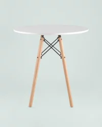 Маленький обеденный стол DSW D70 Белый