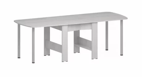 Стол-книжка раздвижной Оригами Ясень Анкор светлый