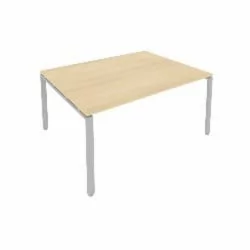 Переговорный стол (1 столешница) Metal System Б.ПРГ-1.4 Акация/Серый