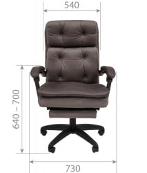 Кресло руководителя CХАИРМАН ДОМ (Хоме) 442 Темно-бежевый / CHAIRMAN (Home)