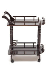 Журнальный столик на колесиках 3512 60х40х78см, Орех (Walnut)