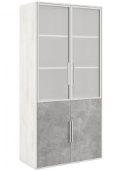 Шкаф для книг B-TONE BTN36150131 Сосна Бетон светлый