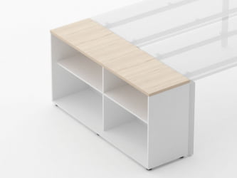 Тумба открытая Deka 9.01.145 Туя/Белый