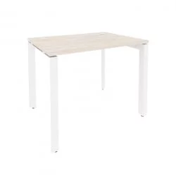 Стол рабочий на П-образном м/к ONIX O.MP-SP-1.7 Денвер Светлый/Белый
