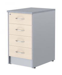 Тумба приставная IMAGO ТП-4.А Клен Металлик