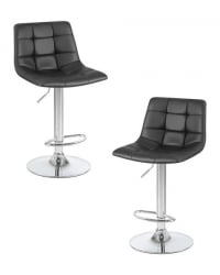 Стул барный DOBRIN TAILOR (черный) 2 шт