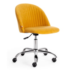 Кресло MELODY велюр Clermon, горчичный, 170