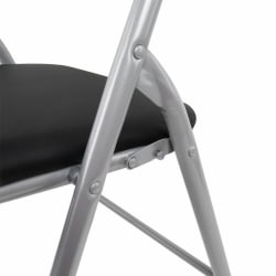 Стул складной BRABIX Golf CF-007 серебристый каркас Черный