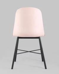 Стул пластиковый Shell с мягким сиденьем Розовый
