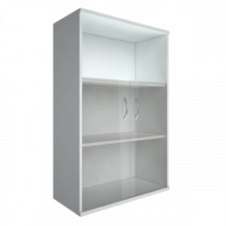Шкаф средний широкий Riva А.СТ-2.2 Белый
