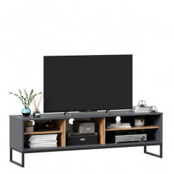 Тумба ТВ Лофт ЛД.689.030.000 Дуб Вотан/Оникс Серый