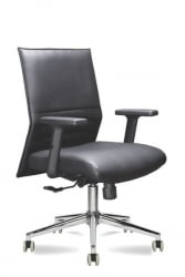 Офисное кресло Майк | Крестовина: хром паук | Подлокотники: 709 | Низкая спинка: Б / B