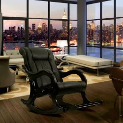 Кресло-качалка Модель 77 венге / Манго 002