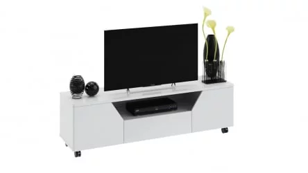 Современная тумба тип 4 Diamond Белый глянец