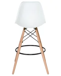 Барный стул DOBRIN DSW BAR Белый W-02