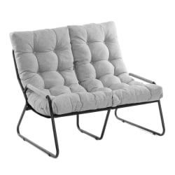 Диван прямой Ergo/Эрго рогожка, серо-бежевый, 3M 16/2