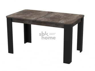 Стол обеденный раздвижной, Сити (1360*800*760) Ателье темный, 70307 